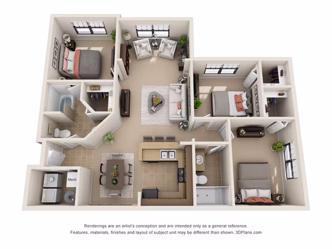 The Sundowner 04-206 floor plan